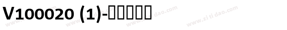V100020 (1)字体转换